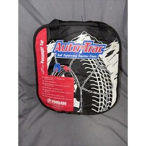 Peerless Auto Trac Self Tightening Traction Tire Chains for Passenger Cars